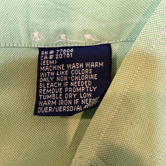 Tommy Hilfiger Men's Sage Green Casual Shirt - Picture 5 of 7